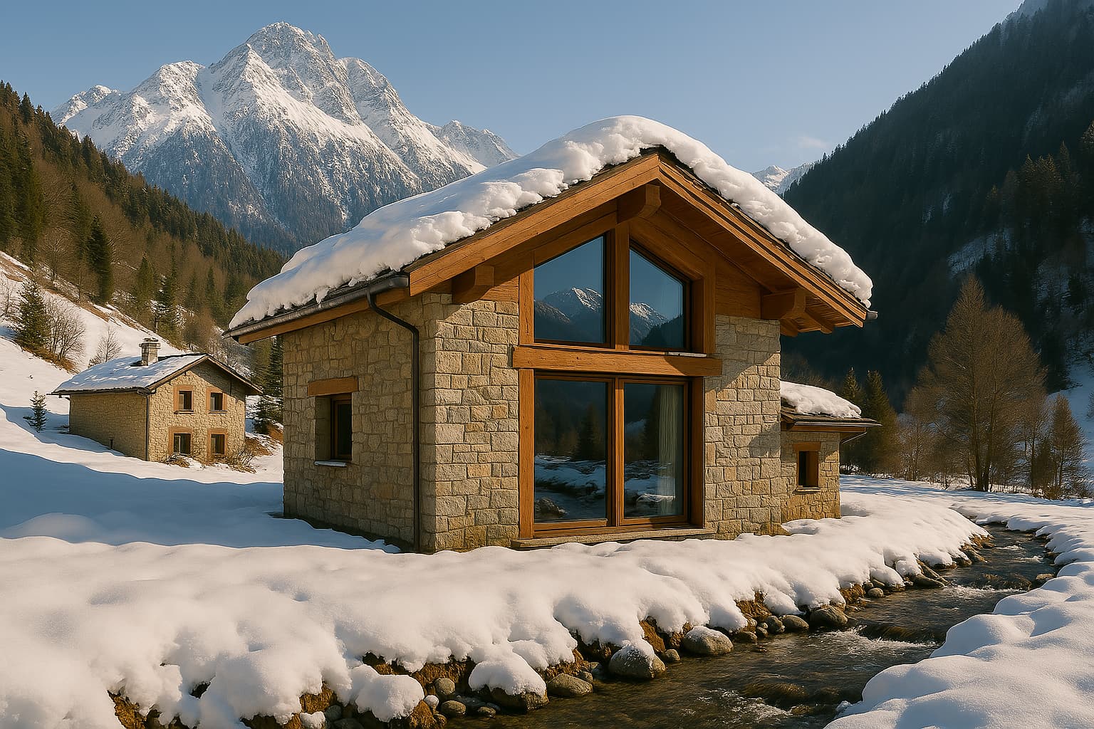 Chalet en andorre pour une résidence passive - le cabinet Sol fiscal vous accompagne