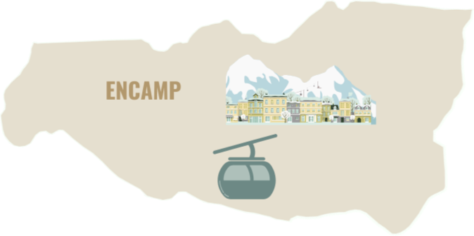 Carte minimaliste Encamp - Sol fiscal