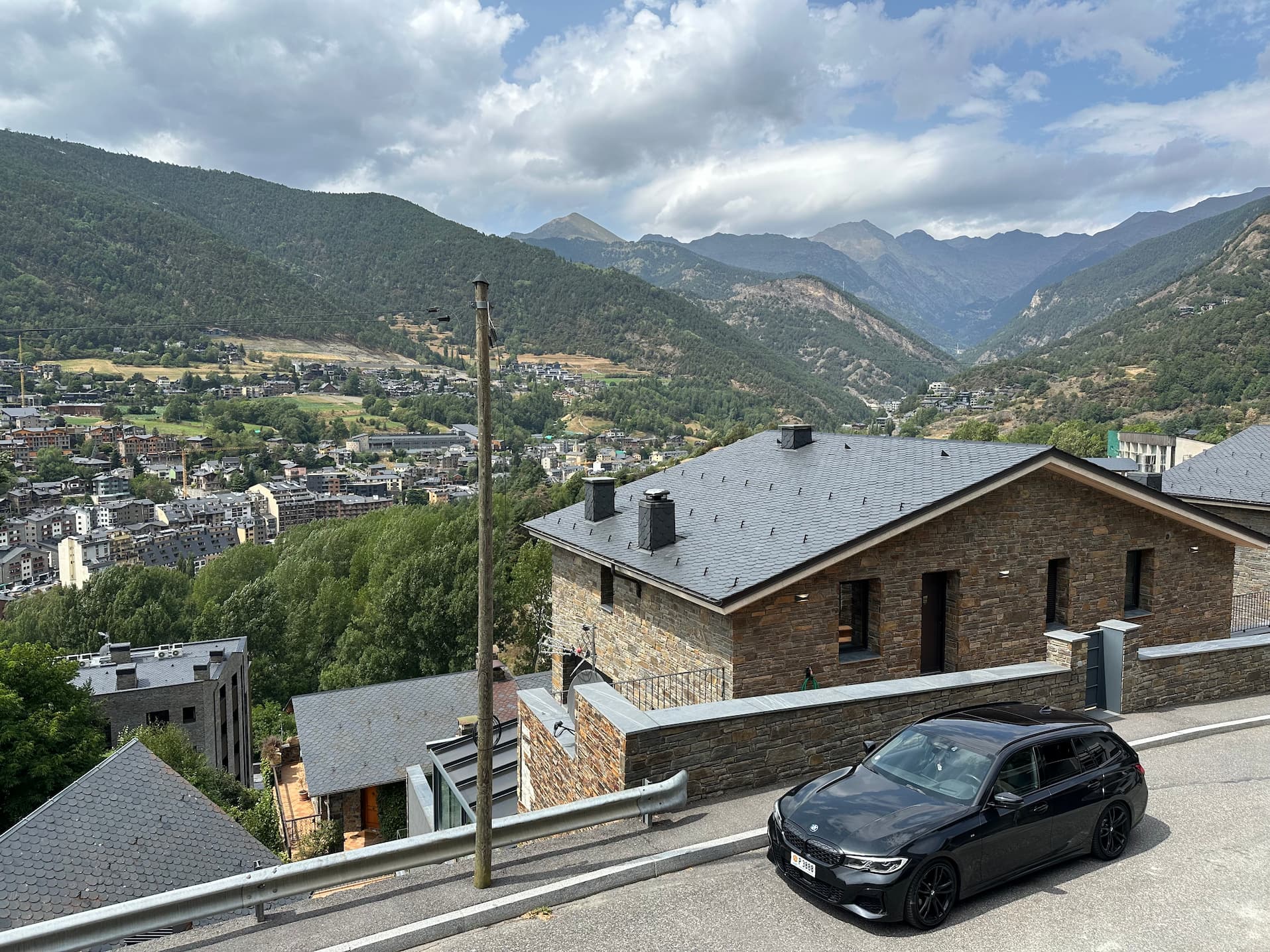 voiture villa paysage andorre sol fiscal